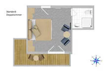 Doppelzimmer Standard/ Einzelzimmer